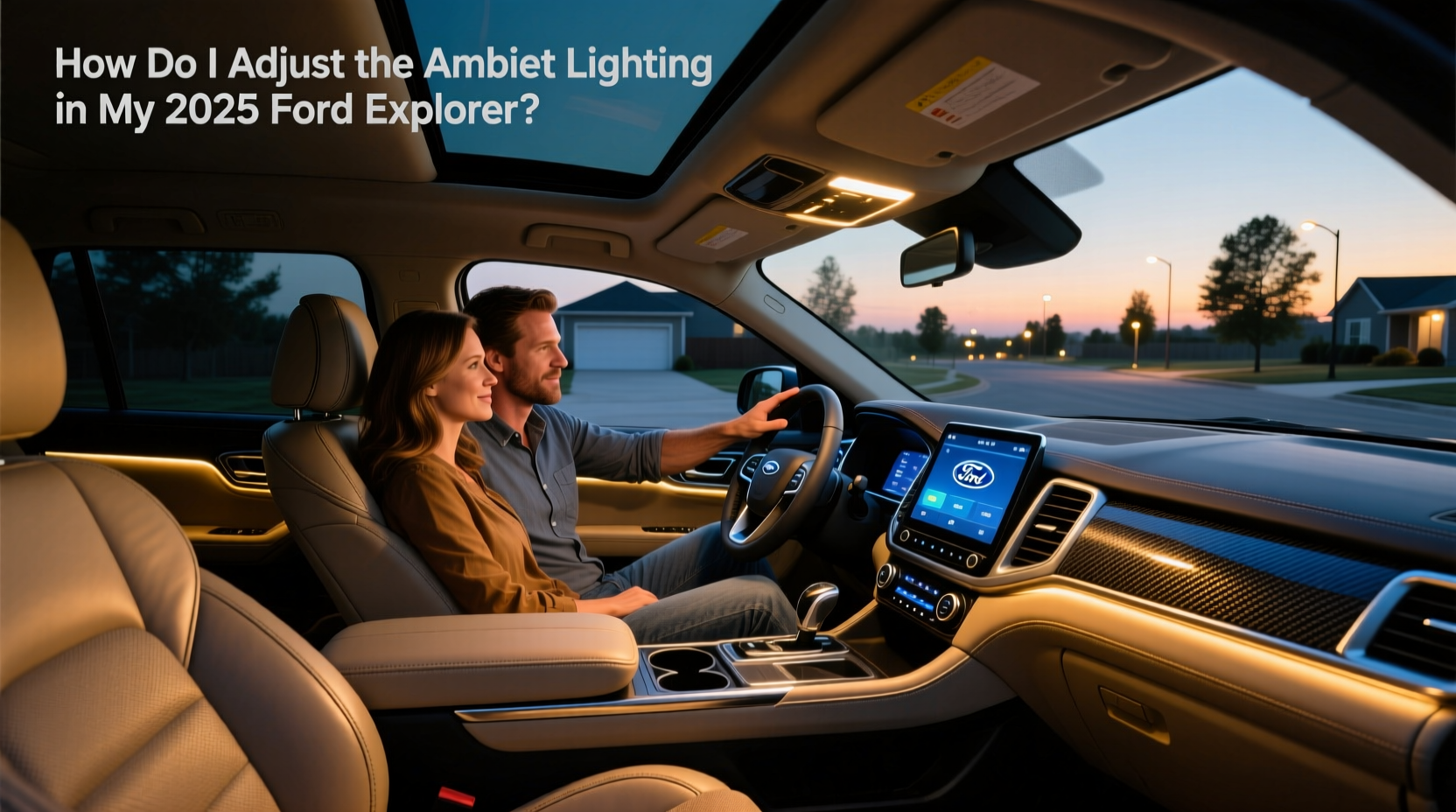 How to Adjust Ambient Lighting in a Ford Explorer: 2025 Guide