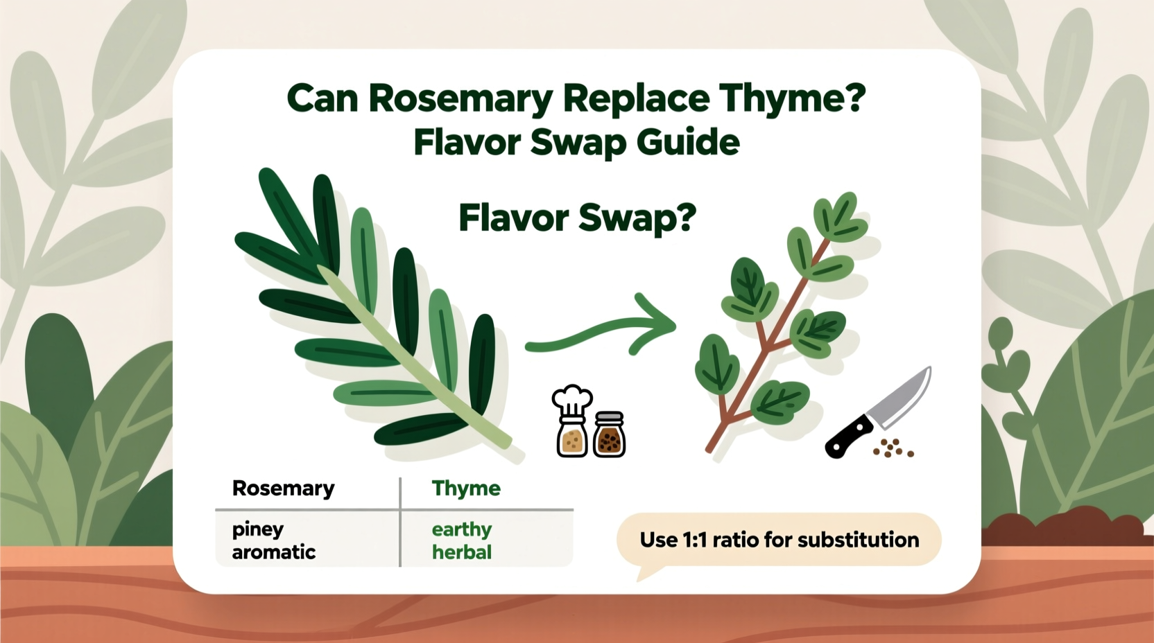 Can Rosemary Replace Thyme? Flavor Swap Guide
