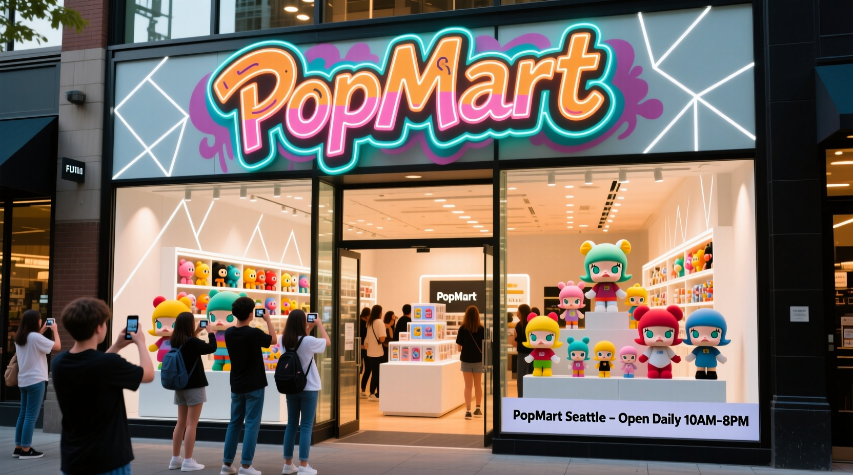 is there a popmart in seattle