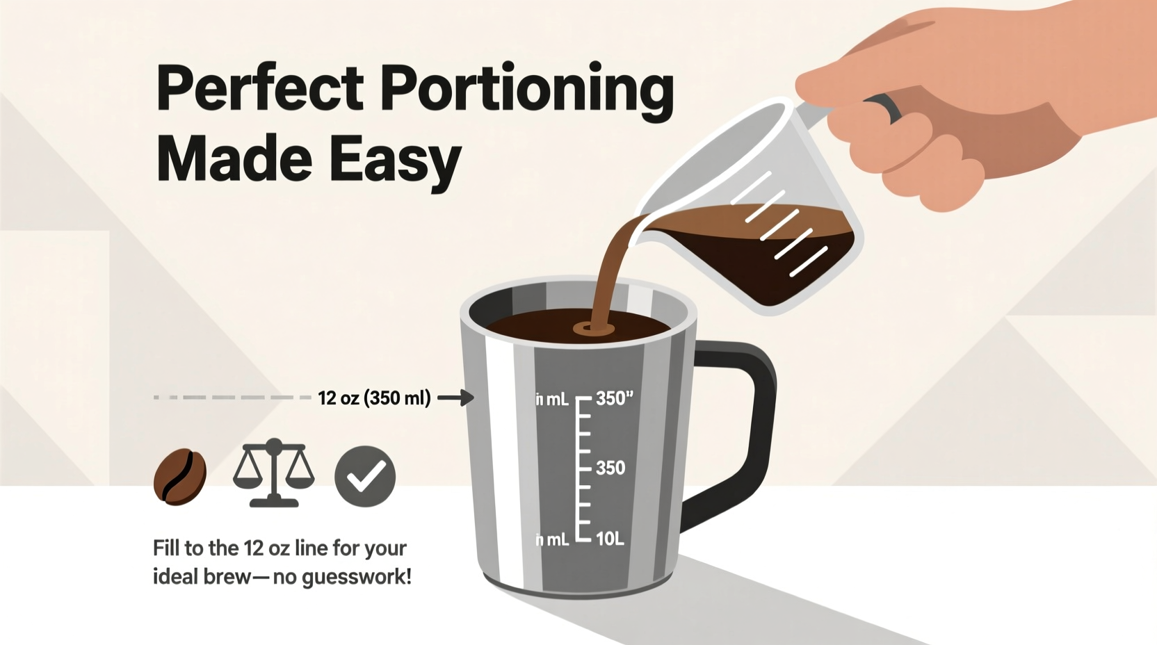 how to easily measure the capacity of your travel mug for perfect portioning