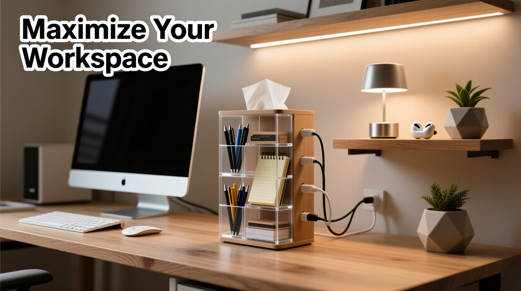 maximize your workspace innovative ways to organize your desktop using a tissue holder