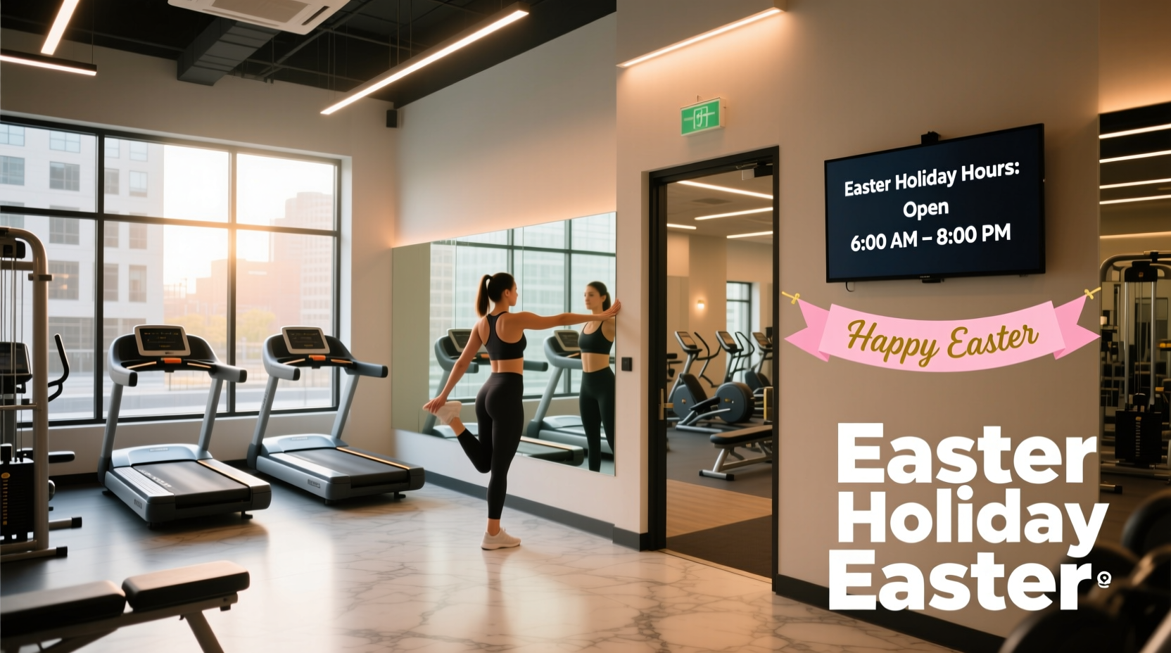 do gyms close on easter