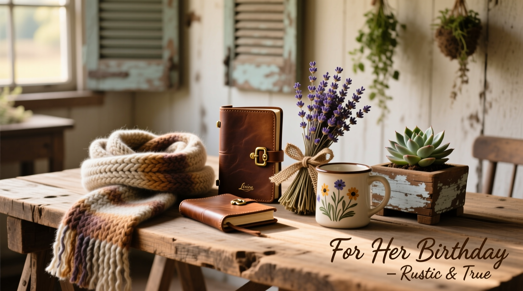 western gift ideas for womens birthday rustic charm style