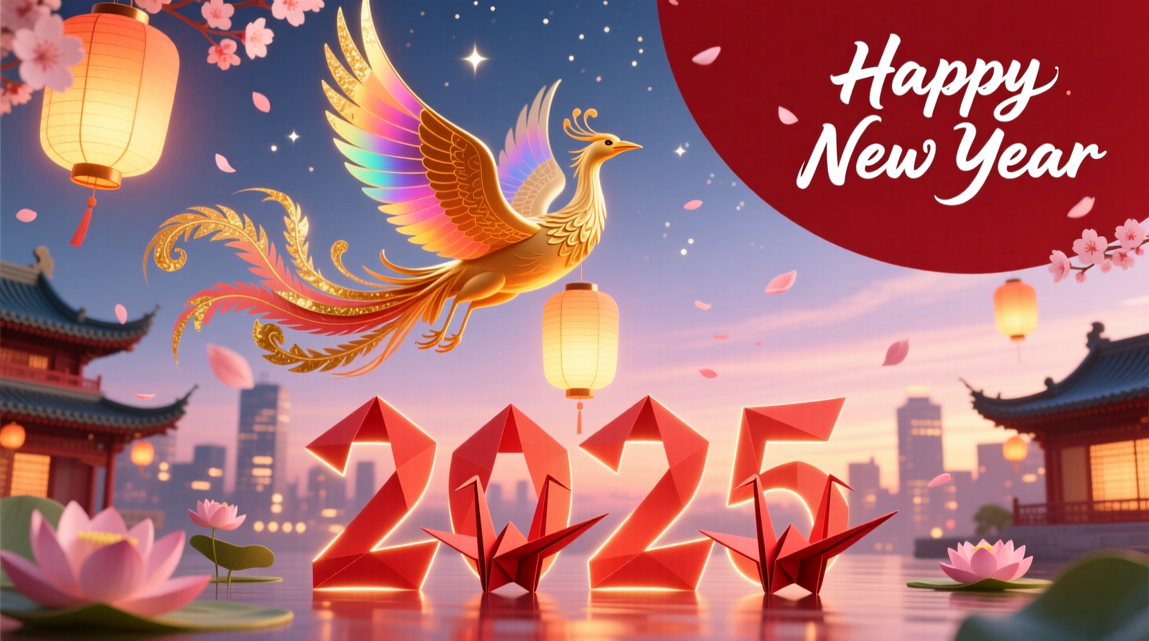 how to wish new year to customers