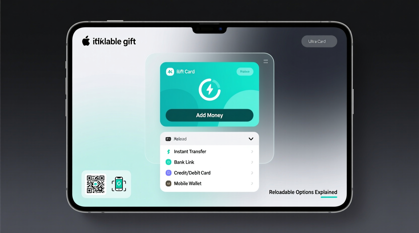can you add money to gift cards reloadable options explored