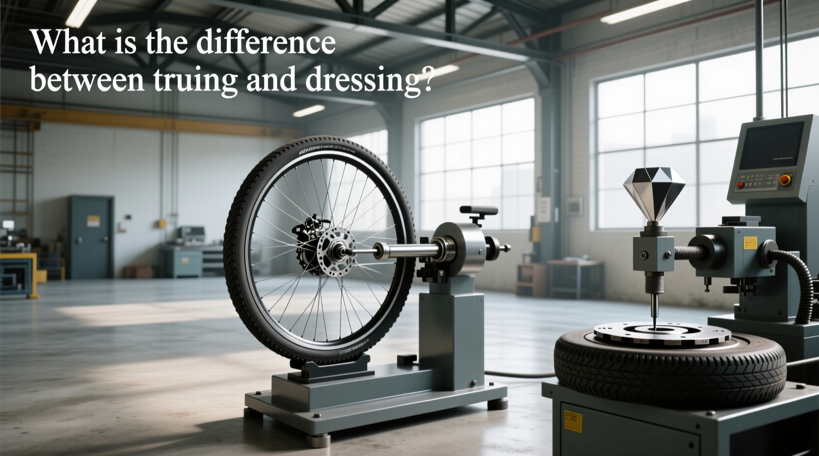 How to Choose Wheel Truing Machine, What Is the Difference Between Truing and Dressing?