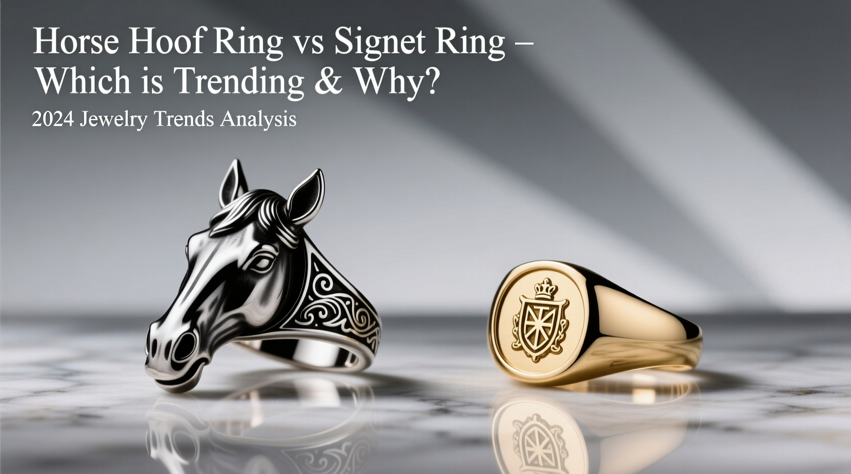 horse hoof ring vs signet ring which one is trending and why