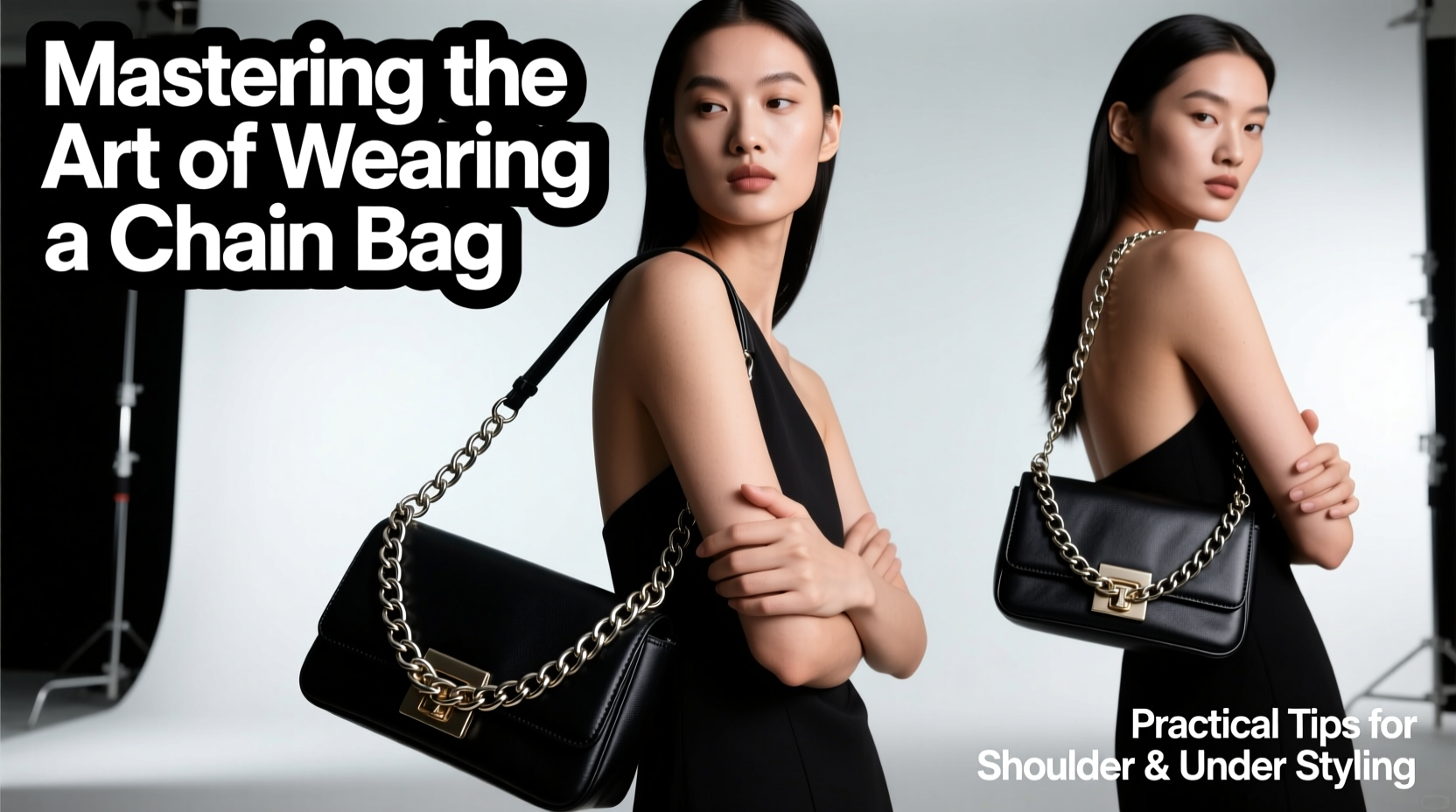 mastering the art of wearing a chain bag practical tips for shoulder and underarm styling