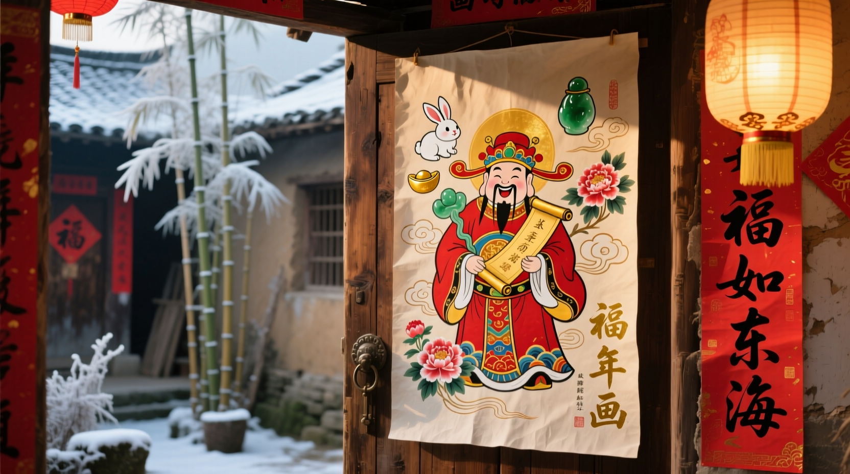 what are the chinese new year posters called