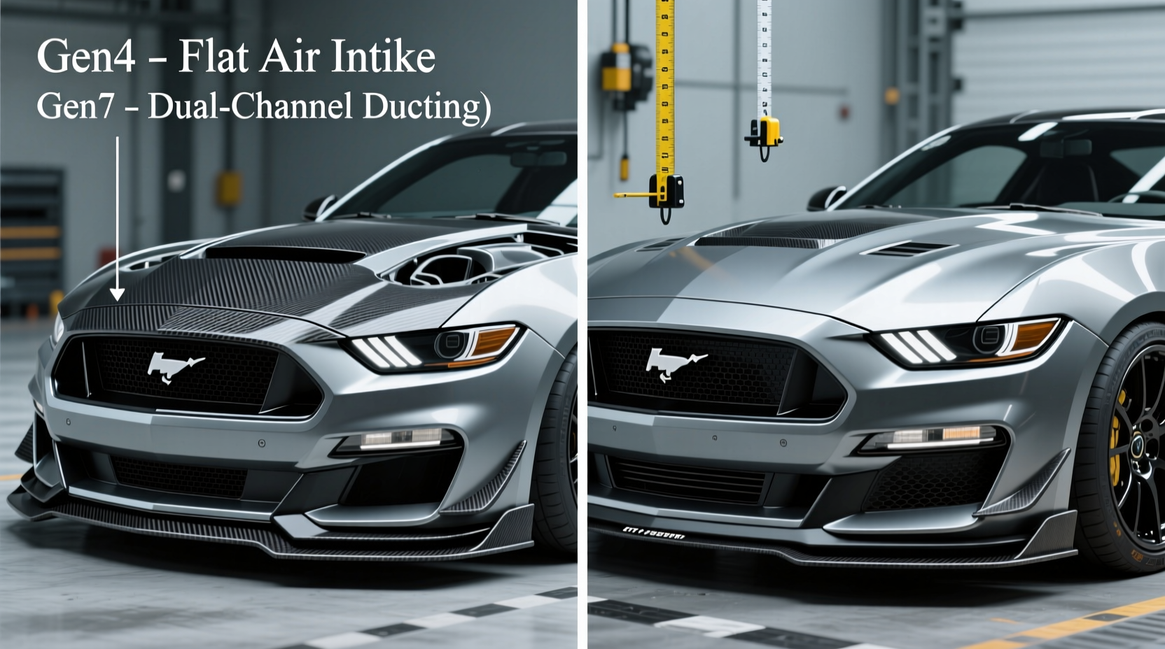 carbon mustang gt fit gen6 gen7