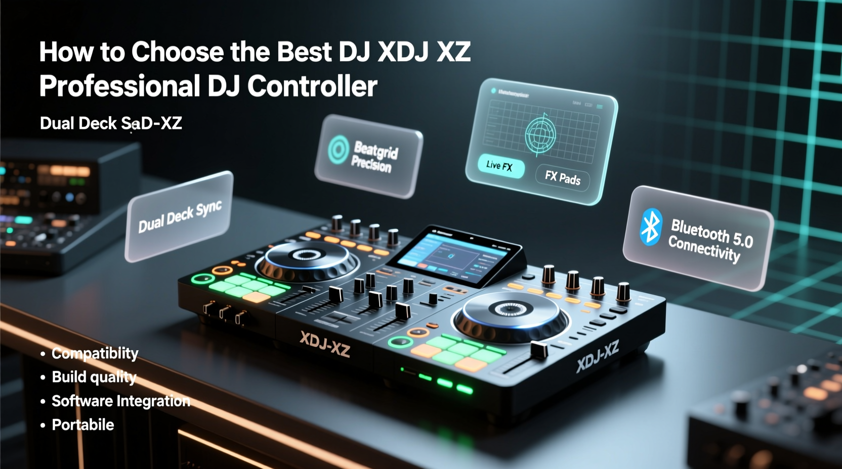 dj xdj xz professional dj controller