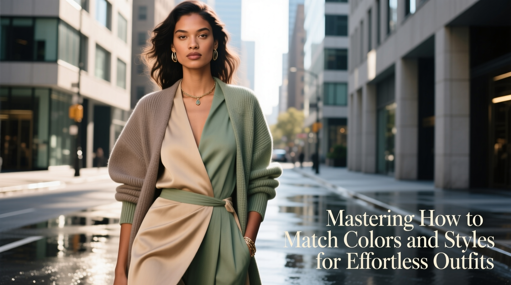 mastering how to match colors and styles for effortless outfits