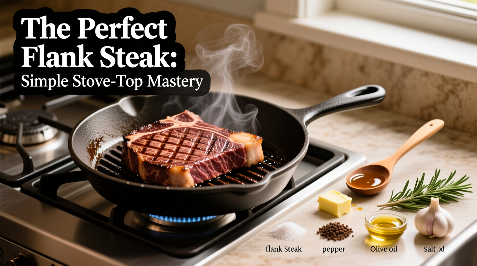 simple guide to the best way to cook flank steak on the stove