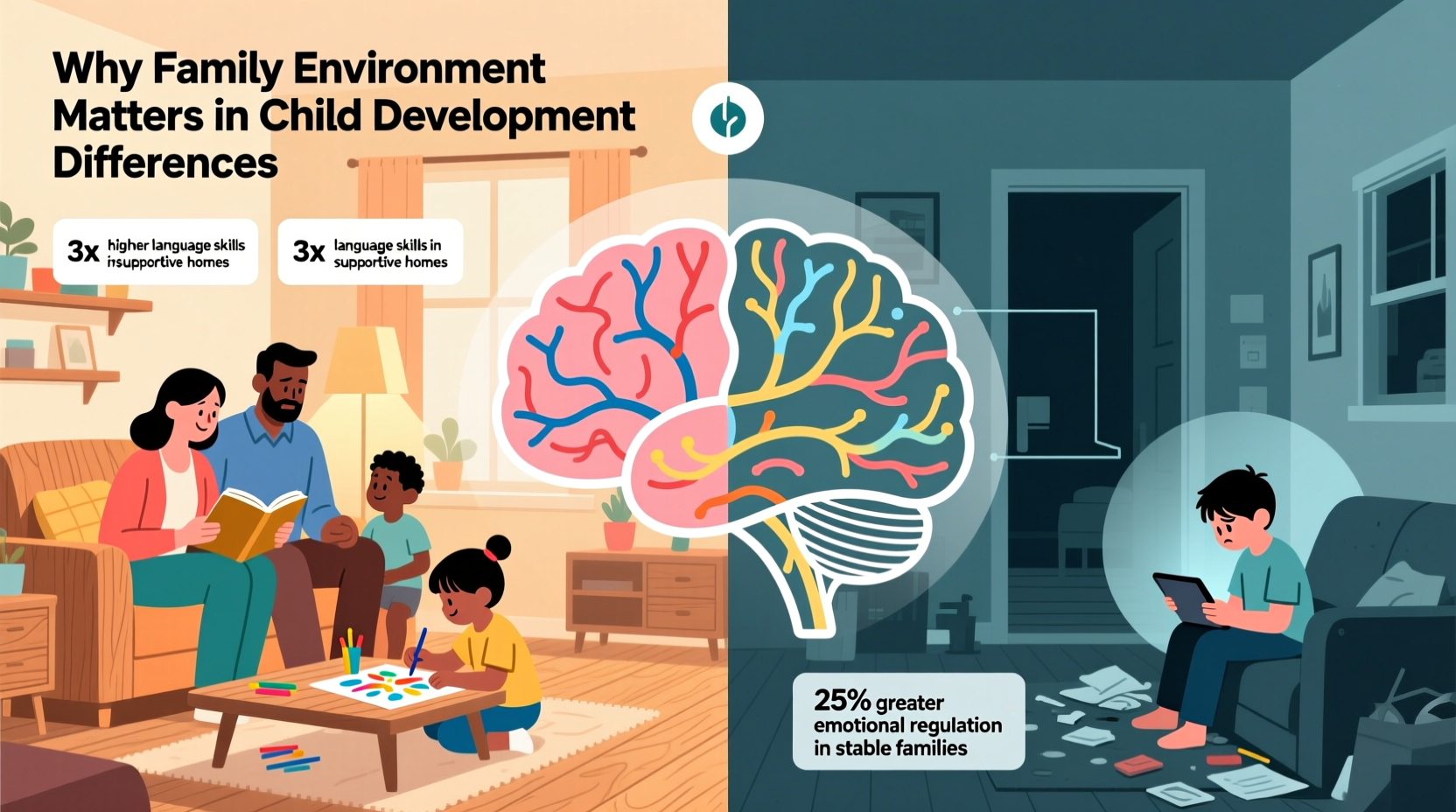 why family environment matters child development differences