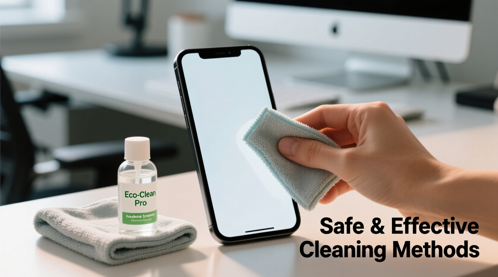 safe and effective methods to clean your cell phone screen without damage