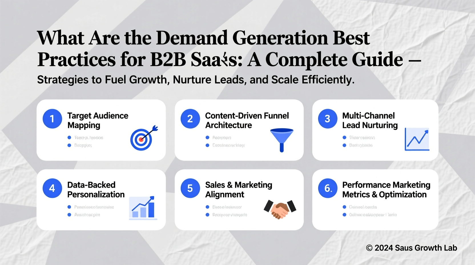 what are the demand generation best practices for b2b saas