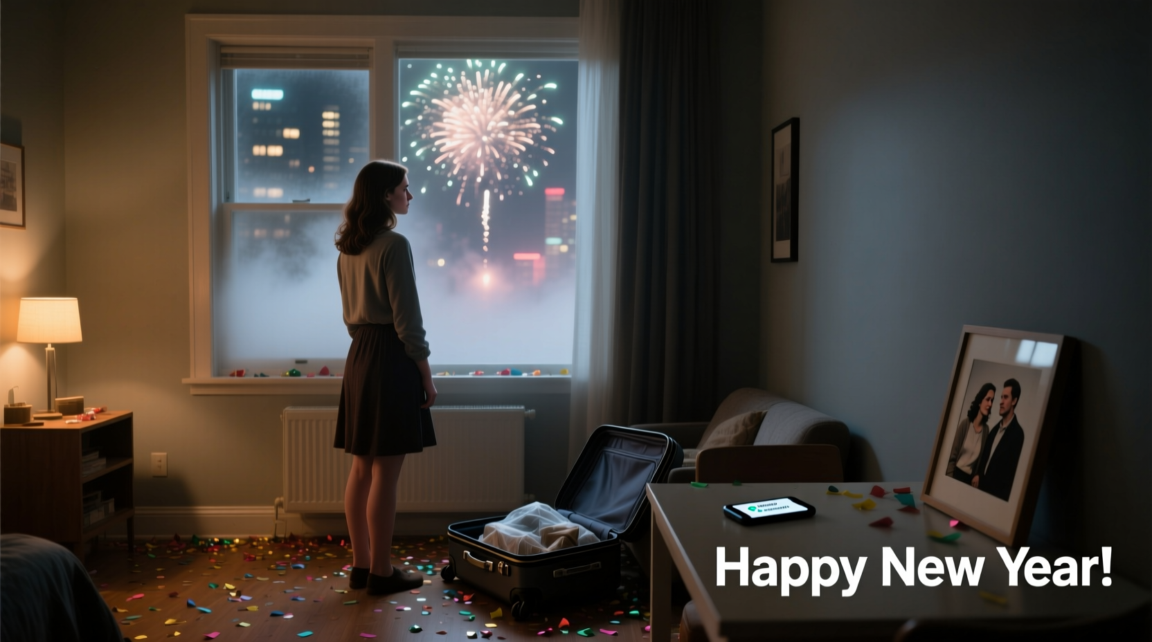 when your ex wishes you happy new year