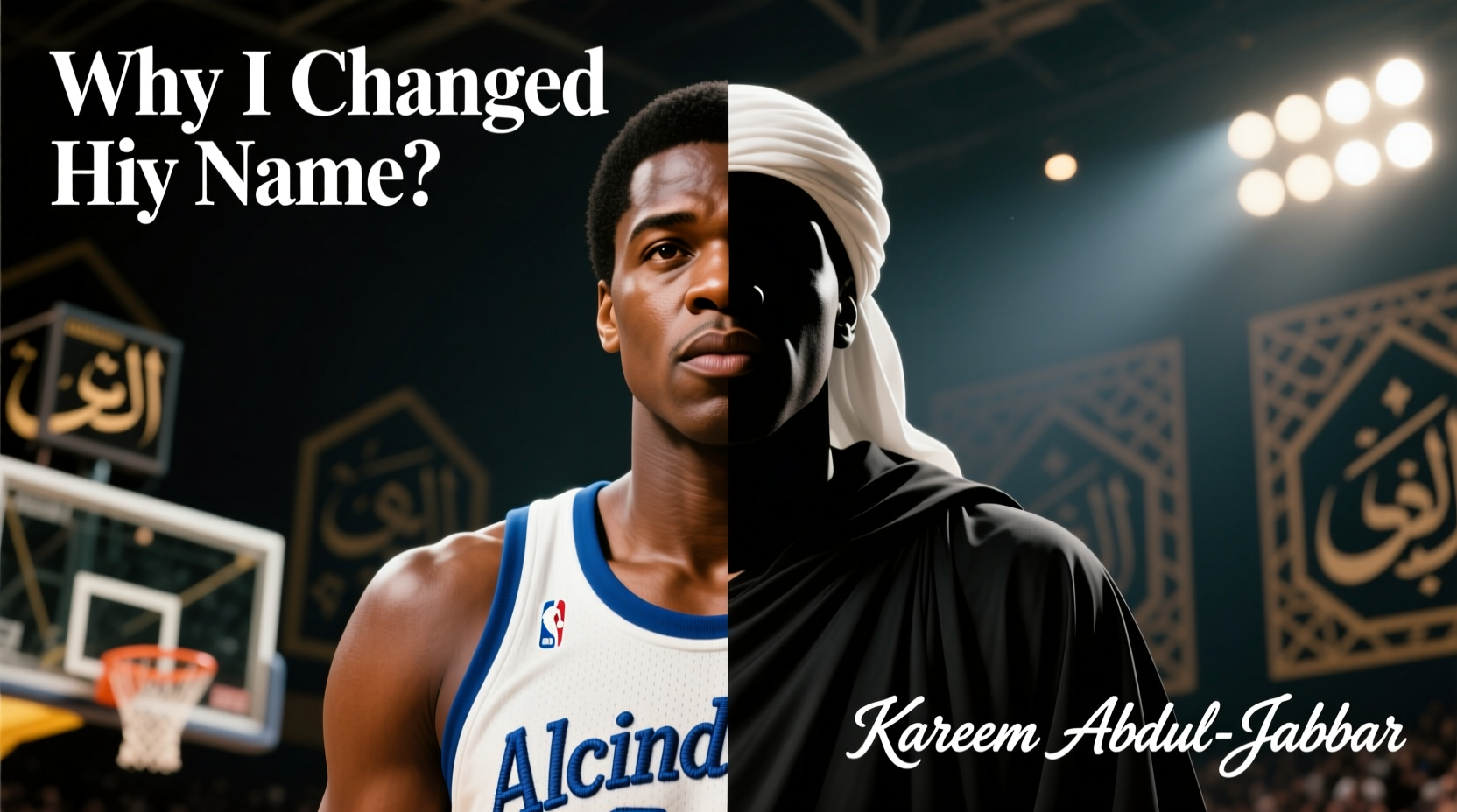 why did lew alcindor change his name kareems transformation