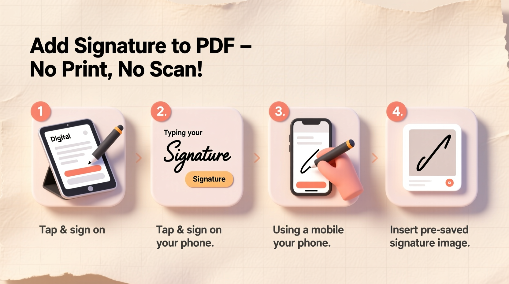effortless ways to add your signature to a pdf without printing or scanning