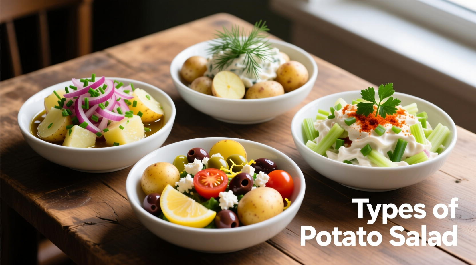 5 Main Types of Potato Salad Explained