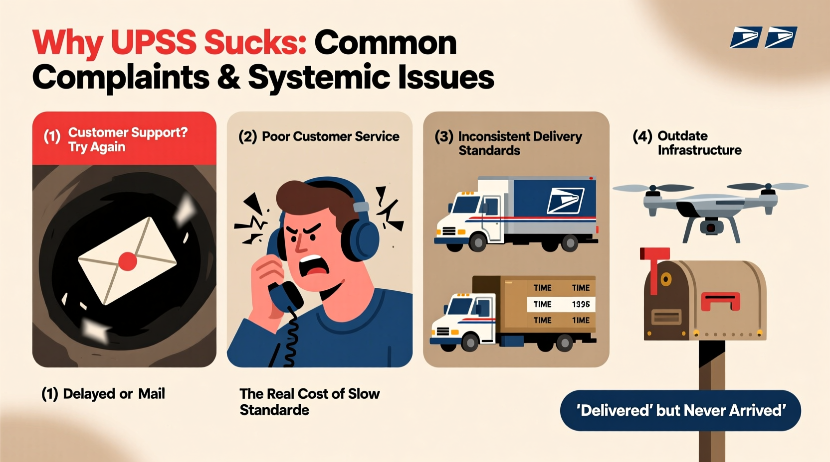 why does usps suck so bad common complaints issues