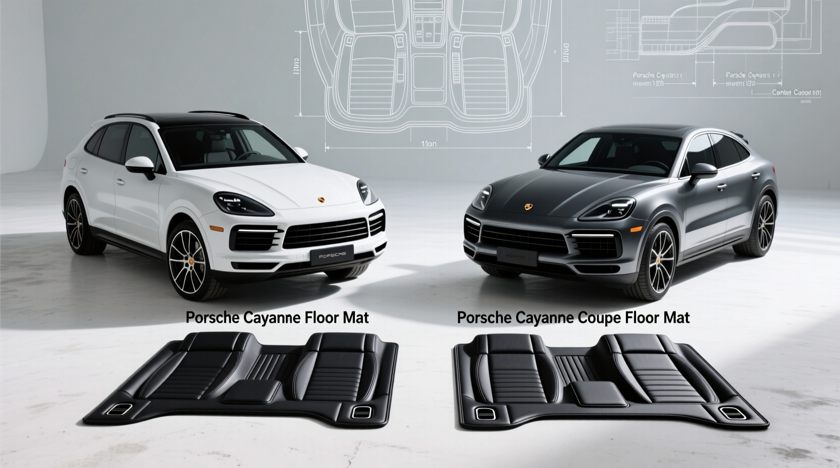 cayenne vs coupe mats compatibility