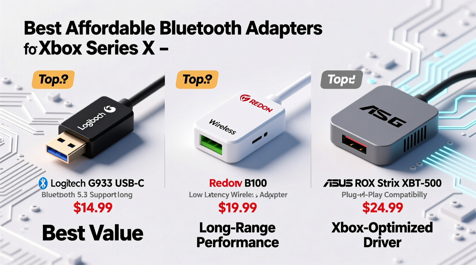 affordable choices for the best bluetooth adapter for xbox series x
