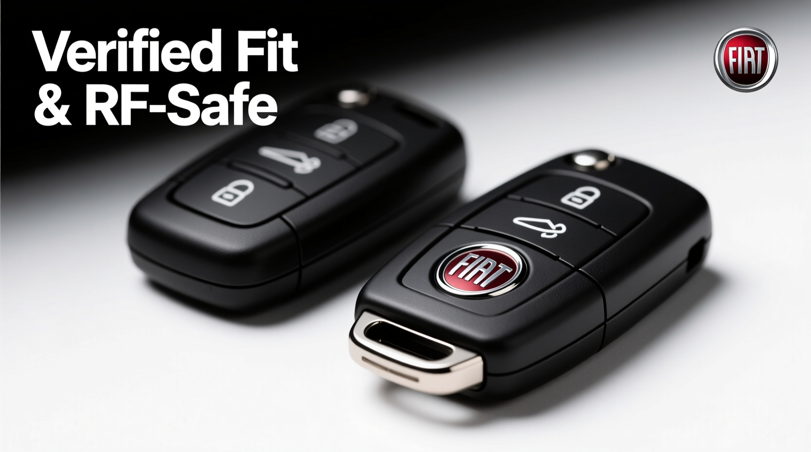 matte black fiat 500 key covers