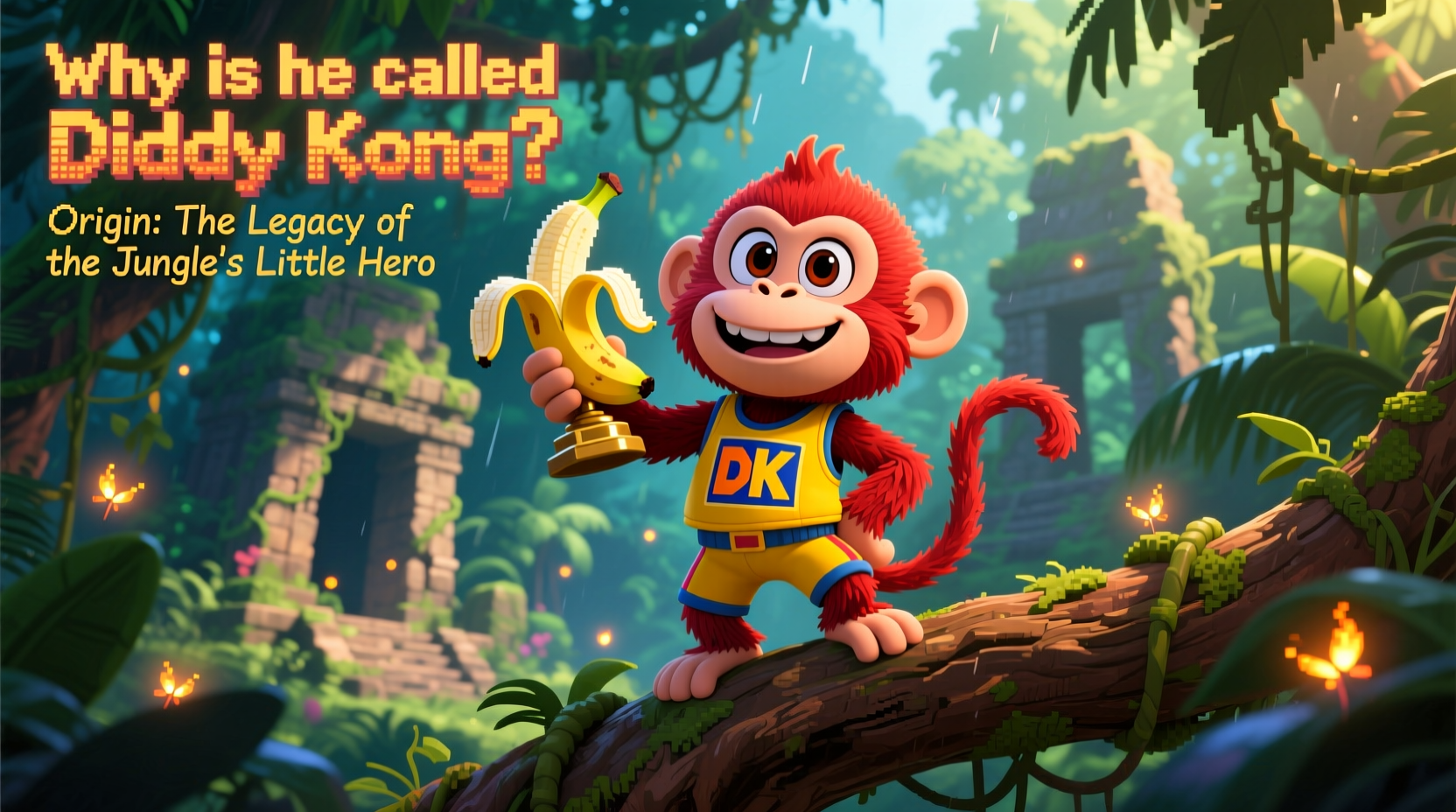 why is diddy kong called diddy kong origins name meaning