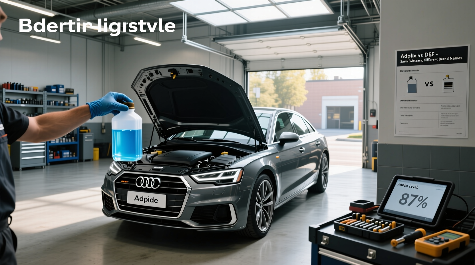 how to choose adblue audi,Is AdBlue the same as DEF?