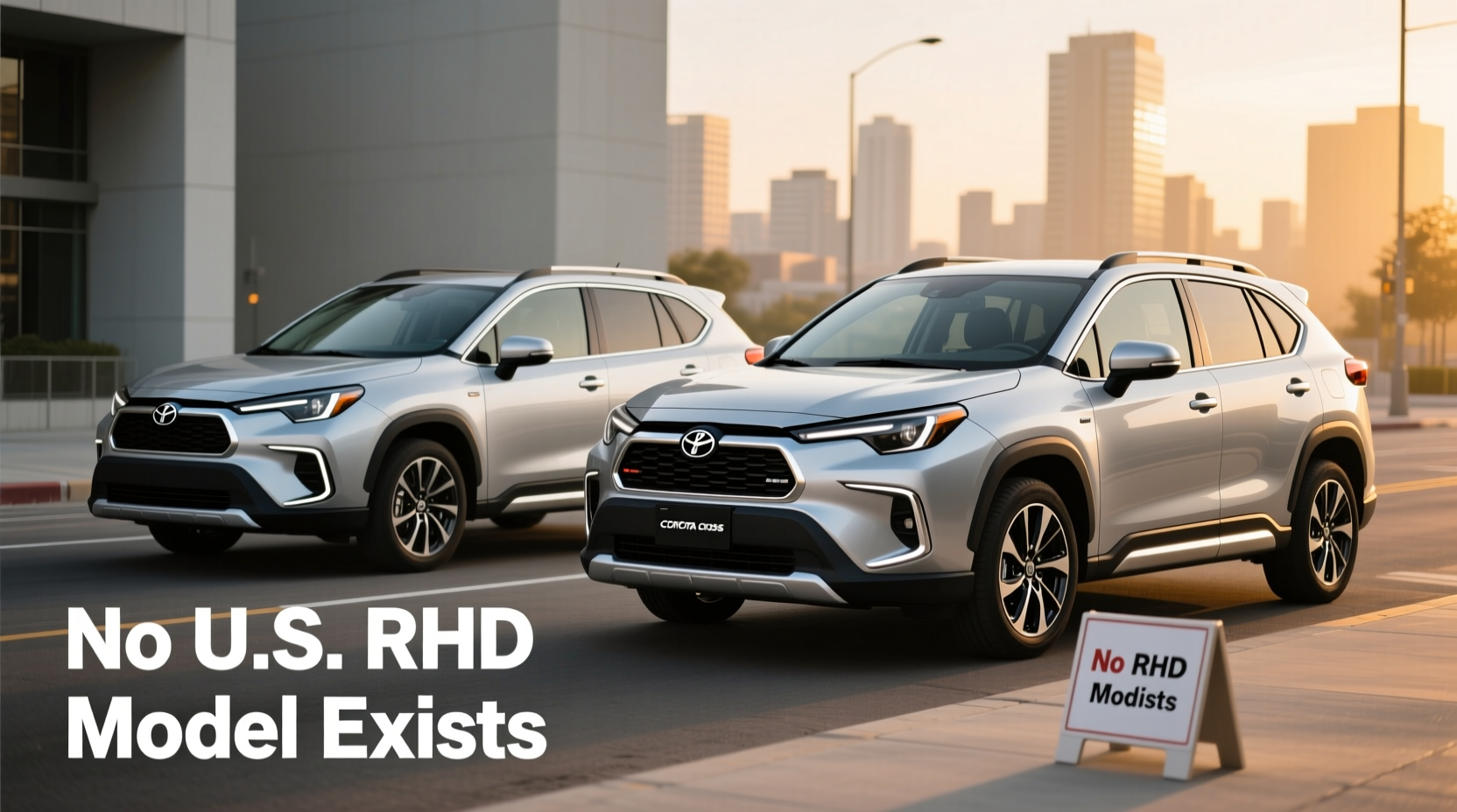 corolla cross lhd vs rhd