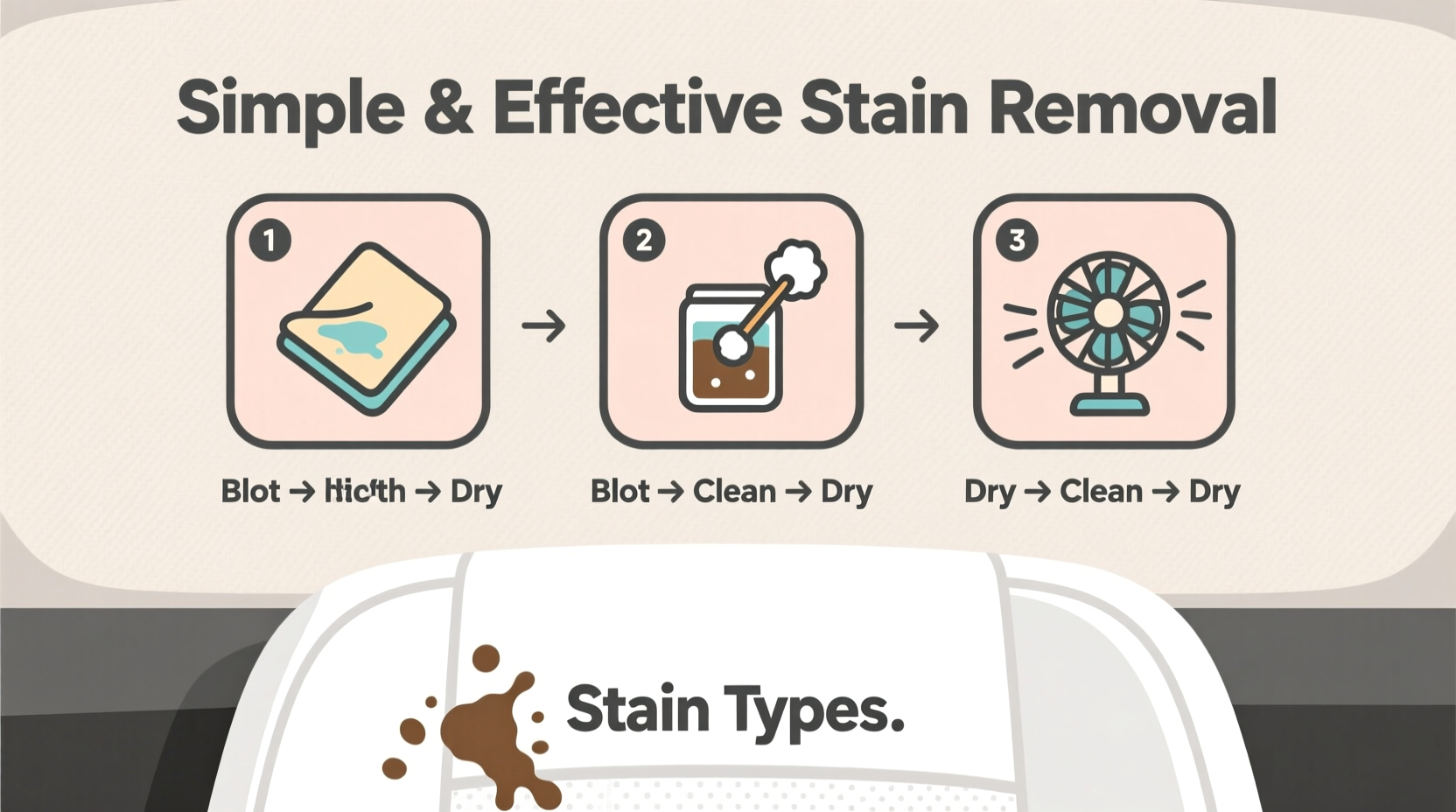 simple and effective methods for the best way to clean stains on car seats