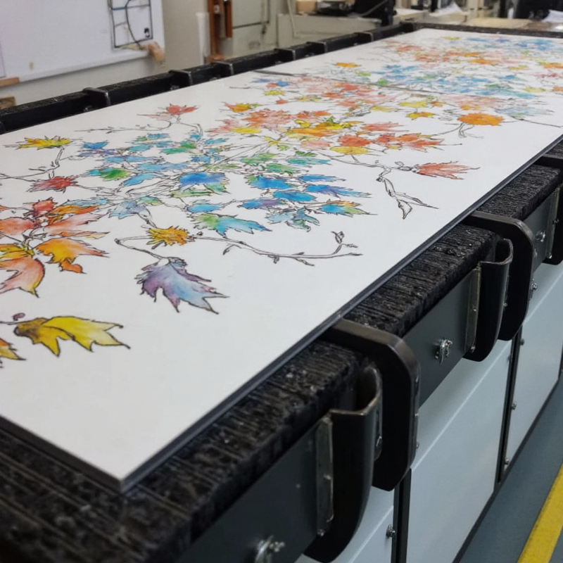 UV Interdeck for Komori Offset Printing Machines - UV Rotary Printers, sleek design for advertising companies.