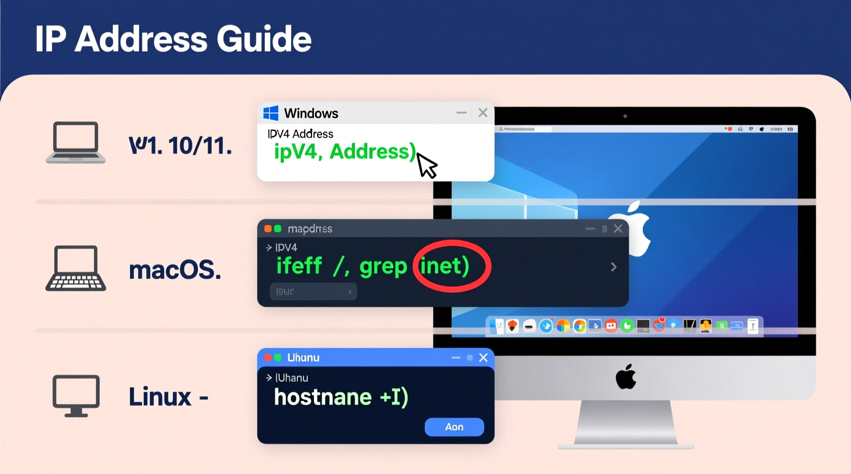 how to easily locate your laptops ip address across different operating systems