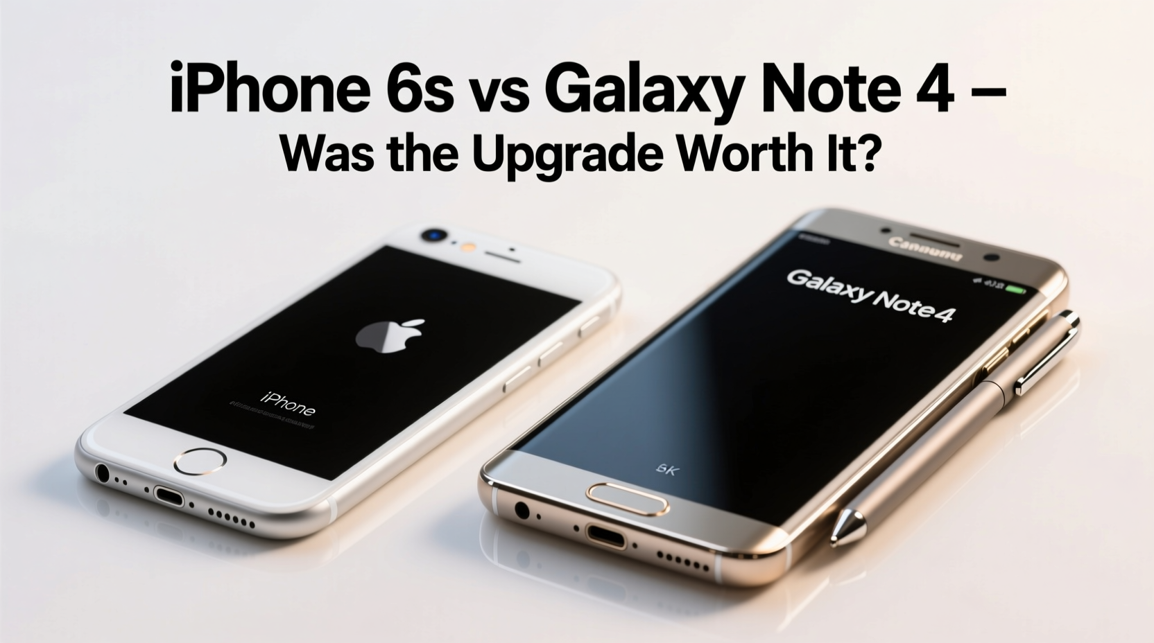 iphone 6s vs galaxy note 4 was upgrading really worth it looking back