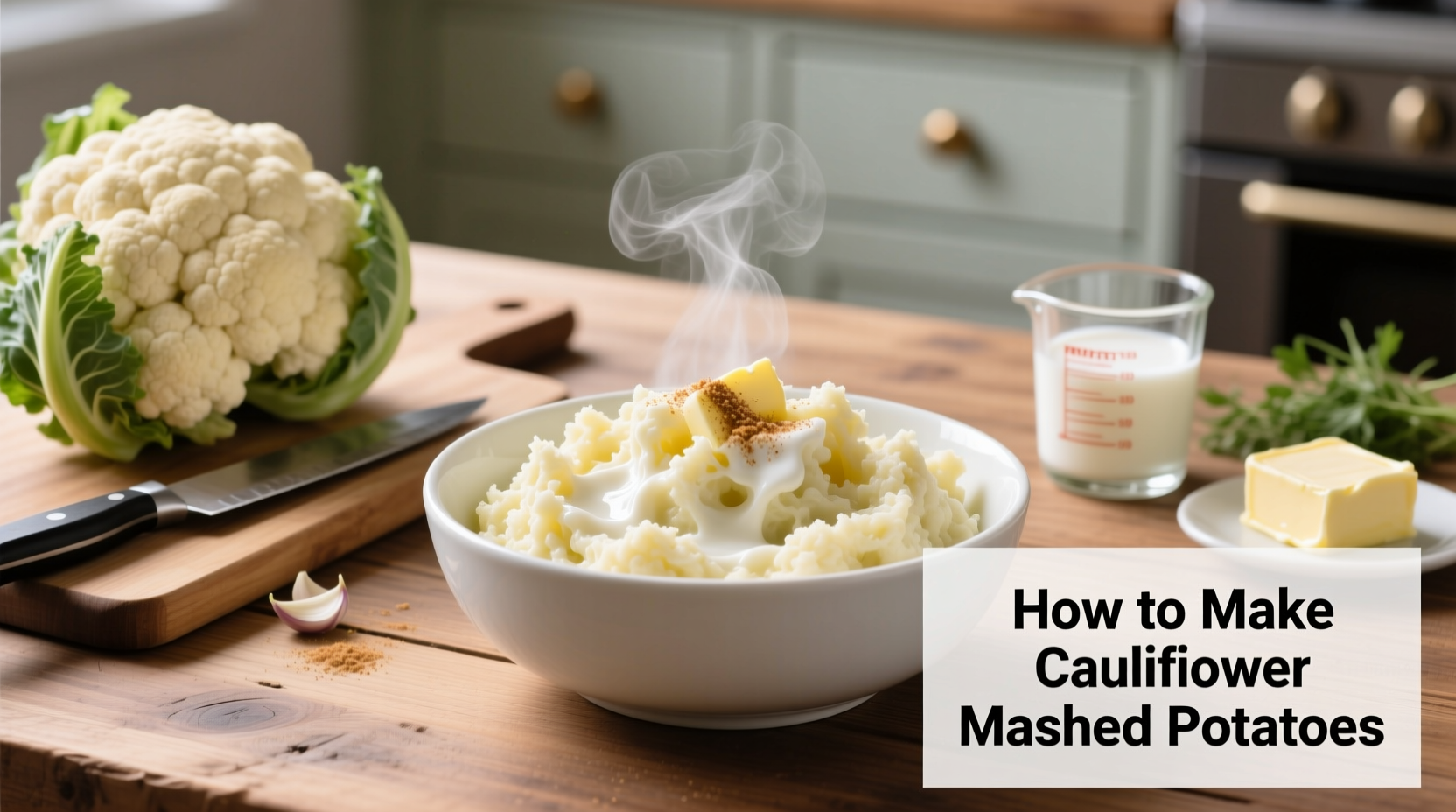 Perfect Cauliflower Mashed Potatoes: Easy Healthy Recipe