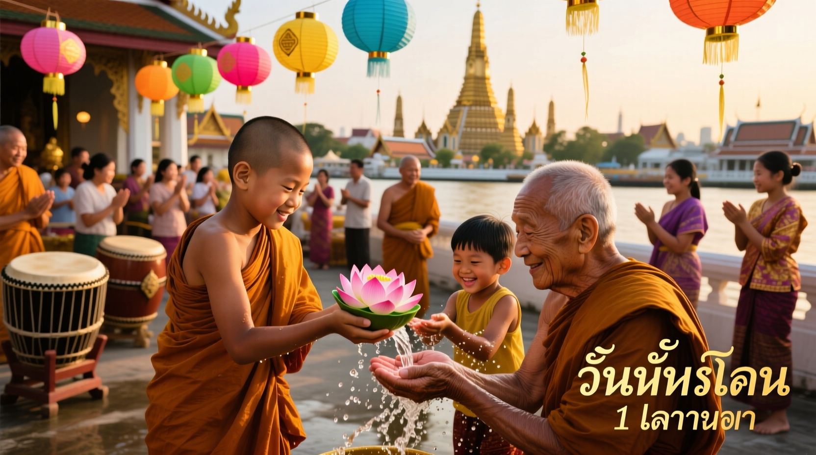 how does thailand bring in the new year