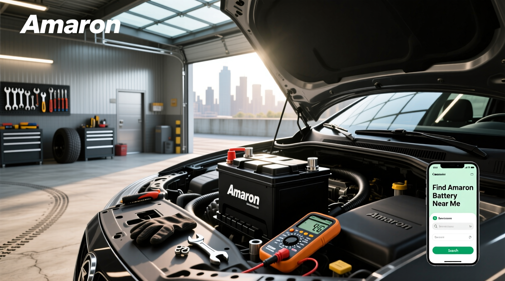 How to Find an Amaron Car Battery Near Me & What to Know First