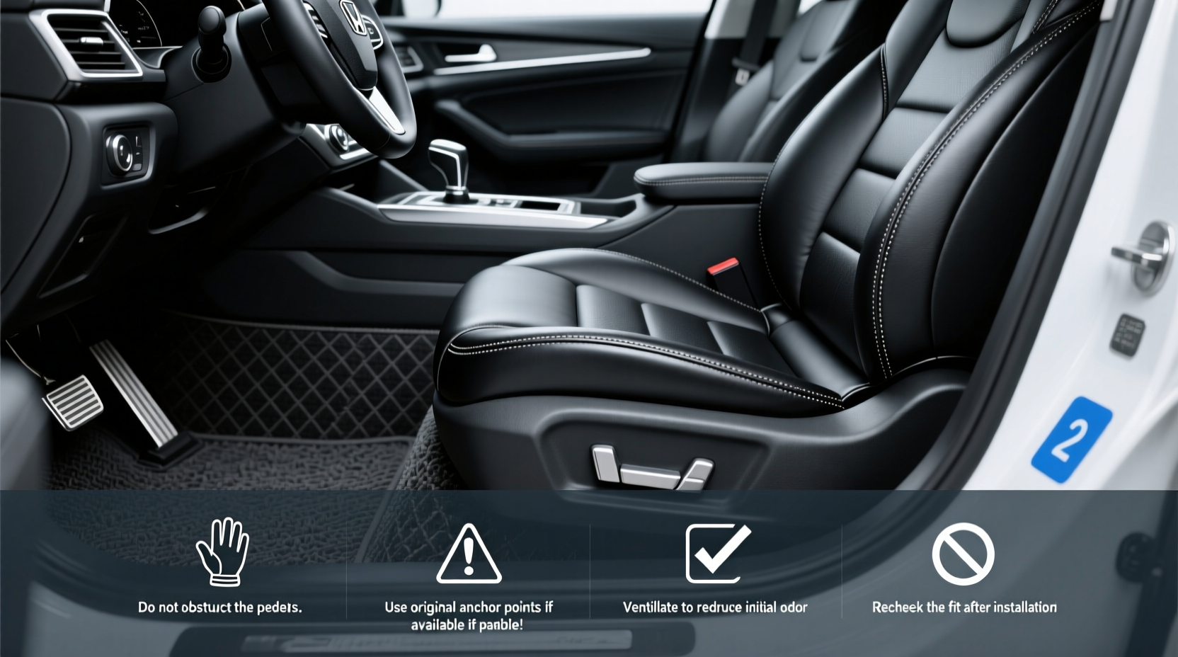 How to Choose Black Leather Seat Covers Honda Accord: Buying Guide