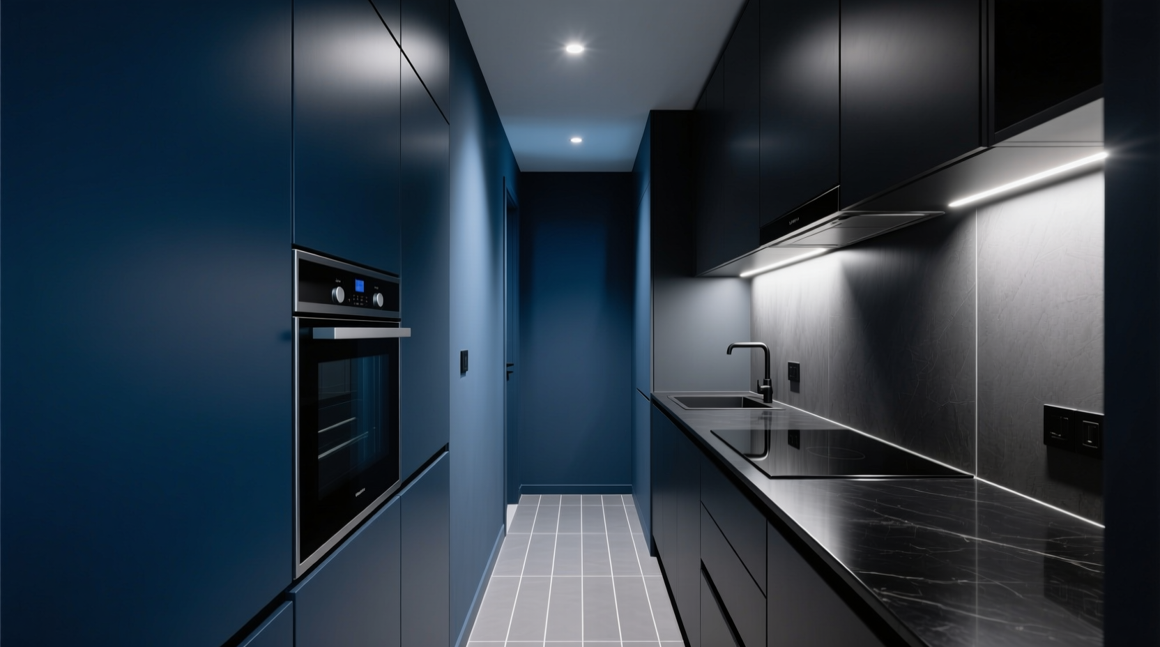 colors that make a kitchen look small
