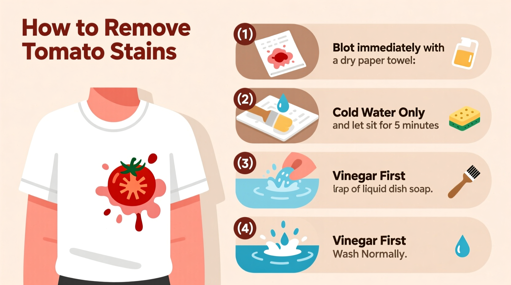 How to Remove Tomato Stains: Effective Methods That Work