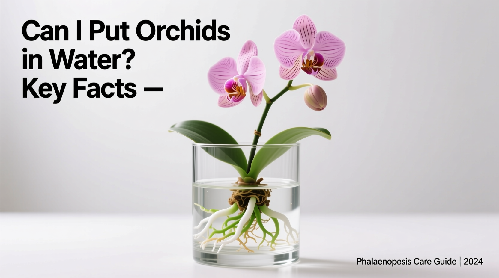Can I Put Orchids in Water? Key Facts