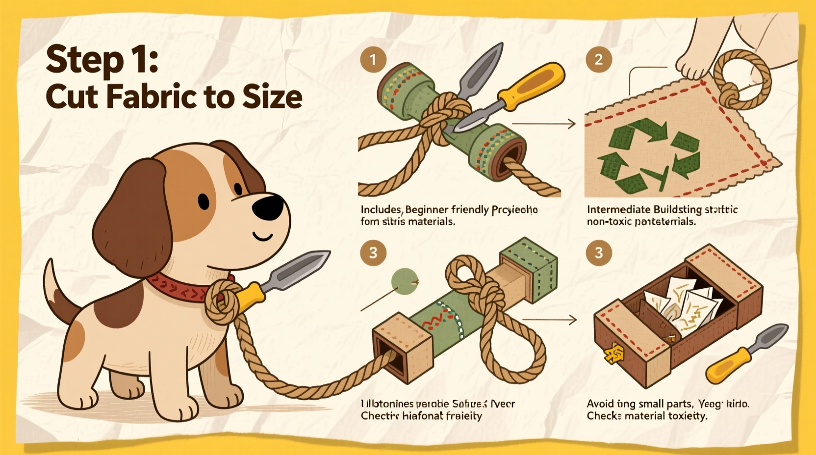 creative and durable diy dog pull toys step by step guide for every skill level