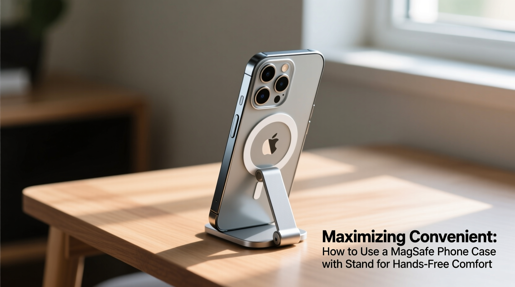 maximizing convenience how to use a magsafe phone case with a stand for hands free comfort