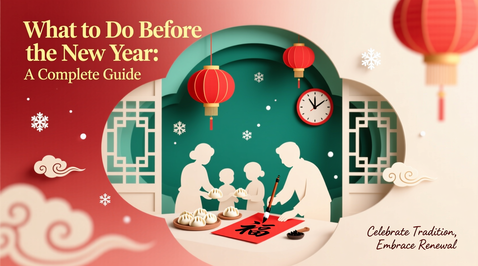 what should you do before the new year