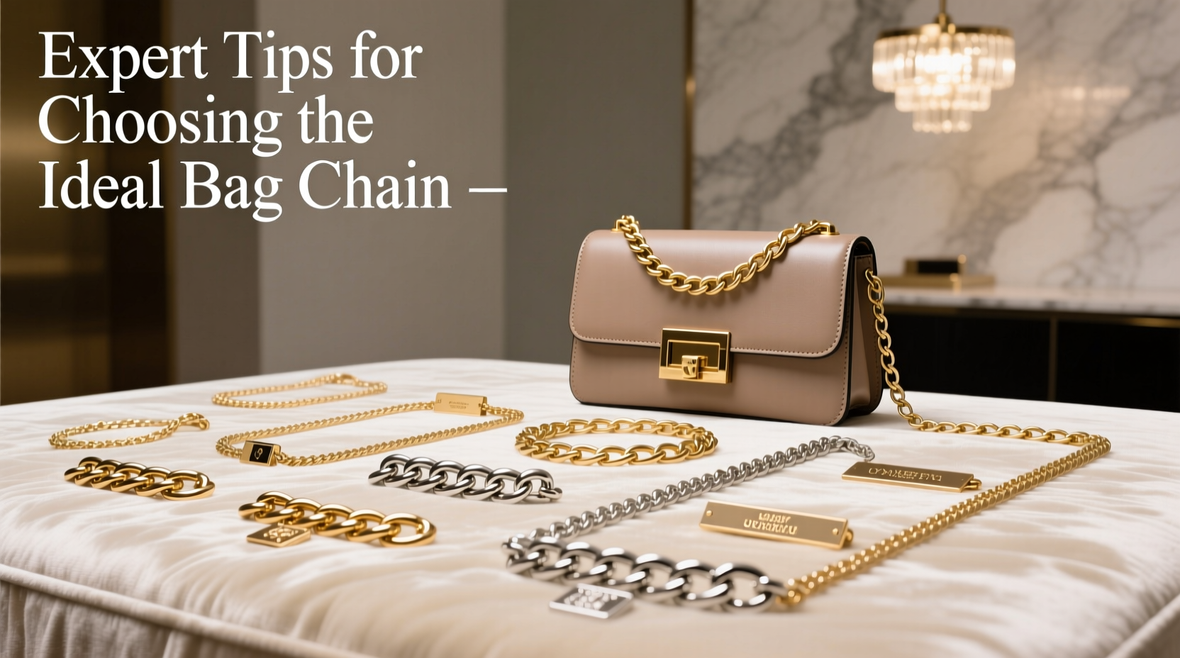 expert tips for choosing the ideal bag chain to elevate your handbag style