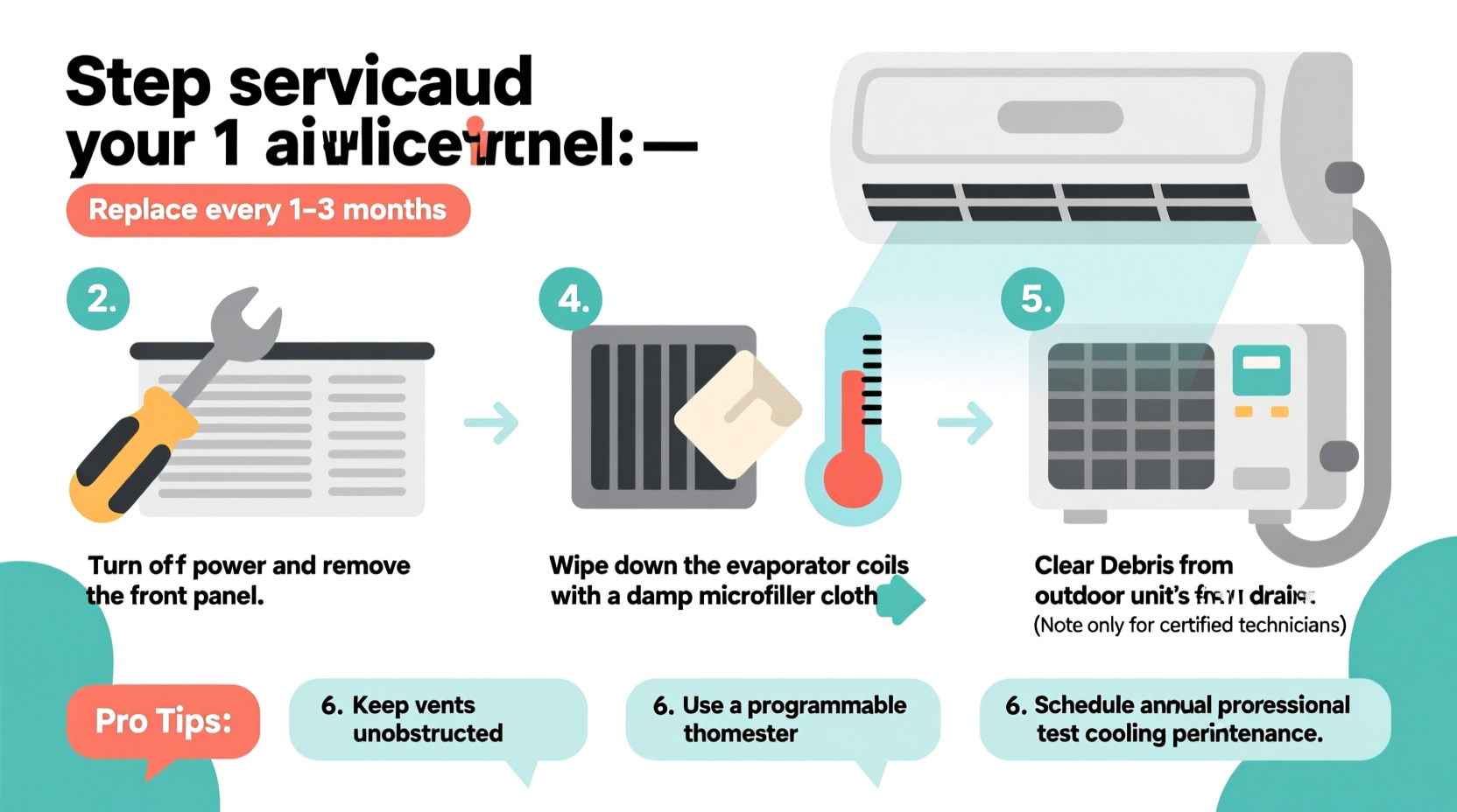 step by step guide to servicing your ac simple tips for better cooling and efficiency