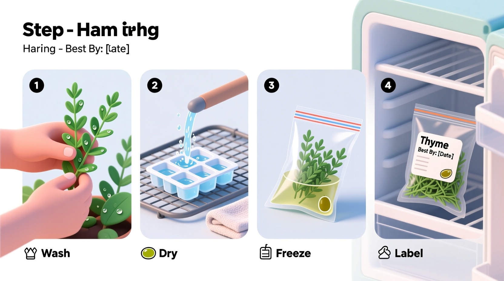 How to Freeze Thyme Properly for Long-Term Use