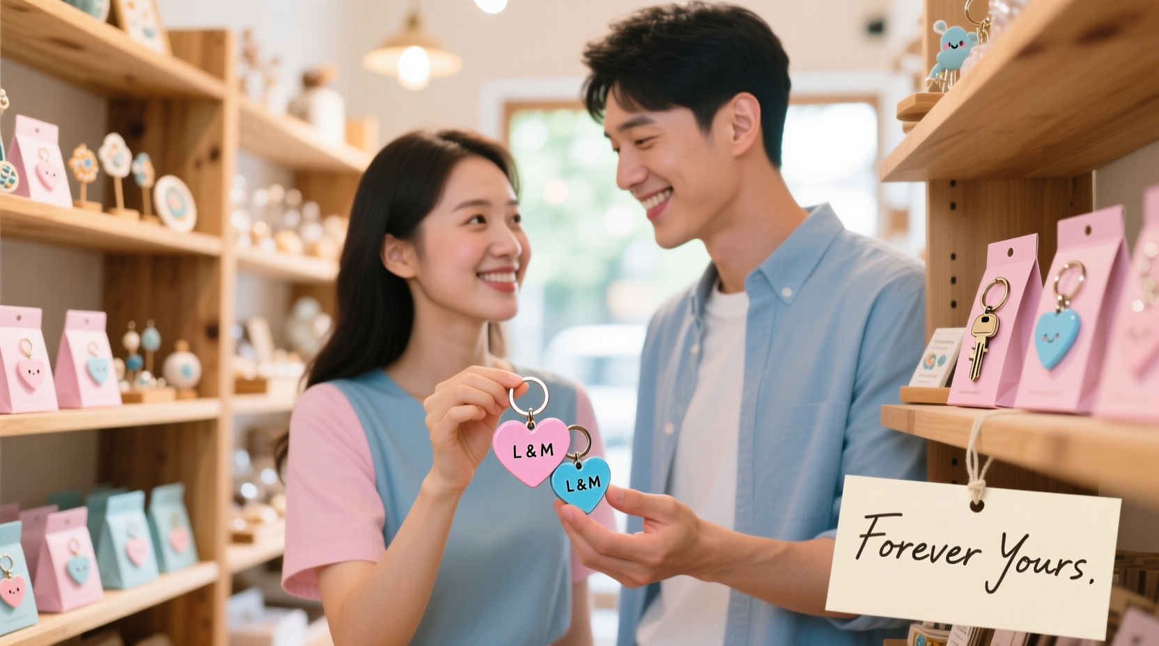 how to choose and present the perfect cute couple keychain gift for lasting memories