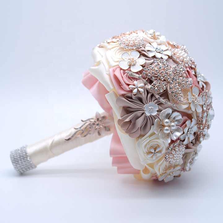 2 Set Di Ciondoli Per Bouquet Da Sposa Con Cabochon In Vetro – Portafoto Per Matrimonio, Fidanzamento, Stile 5